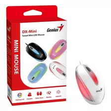 Mini Mouse Genius Dx-mini Usb Luz Rgb Blanco