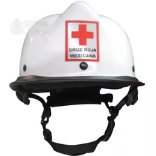 Casco Tipo Bullard Paramedico Cruz Roja Rescatista 