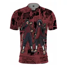 Camiseta Geek Anime Naruto Shippuden Estampa Full Print Gk11