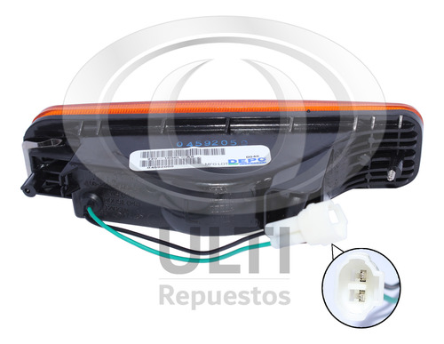 Farol Parachoque Delantero Izquierdo Subaru Impreza 2.2 Suba Foto 2