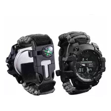 Wejie Reloj De Pulsera De Supervivencia Digital Para Hombre