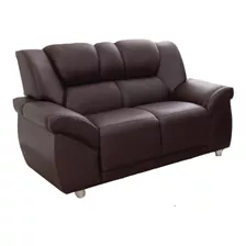 Sillon 2 Cuerpos Sofa Córdoba Pu Marrón