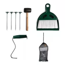 Set De Camping Coleman Estacas Martillo Pala Escoba Bentanco