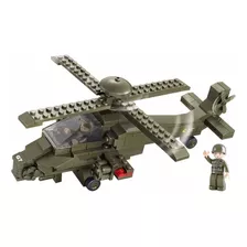 Blocos De Montar Helicóptero Exército 199pcs Compatível Lego