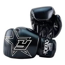 Guantes De Boxeo Yokkao 10 Oz Negros