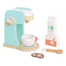 Cafeteira Brinquedo Infantil Didático Madeira Tooky Toy