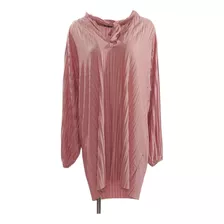 Zara Vestido Mini Rosa Para Mujer Talla L
