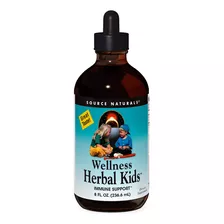 Source Naturals Wellness Herbal Kids, Para Apoyo Al Sistema 