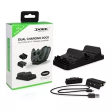 Cargador Doble Xbox One Dual Charging Dock + 2 Baterías