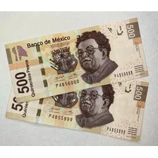 500 Pesos Diego Rivera Familia F Nuevo Sin Circular !