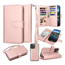 Takfox Funda Tipo Cartera Para Phone 15 Pro, Funda Para P