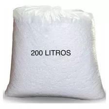 Flocos Isopor 200 Litros Para Enchimento Puff Pera Gota Maça