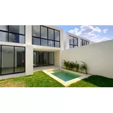 Casa Moderna En Temozón Norte A Estrenar Al Norte De Merida