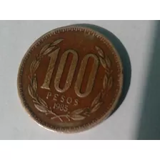 Moneda 100 Pesos Chile 1985 