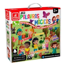 Jogo De Palavras Mágicas Infantil Educativo Tabuleiro