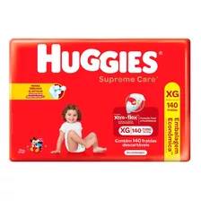 Fralda Huggies Supreme Care Tamanho Xg 140 Fraldas Descartáv