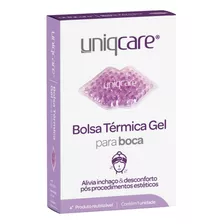 Bolsa Térmica Gel Para Boca Preenchimento Labial Uniqcare