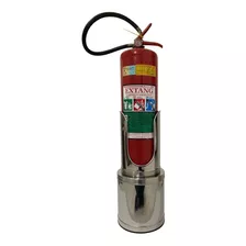 Suporte Inox Para Extintor (tipo Torre Para Pqs 4 E Pqs 6kg)