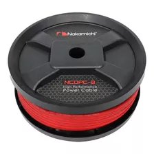 Cable Potencia Nakamichi 8 Gauge Rojo - X Metr (no Stinger )