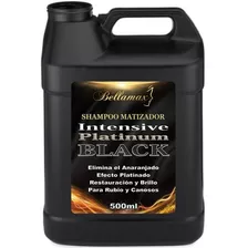 Bidón Shampoo Matizador Black Platinum Profesional 5 Litros