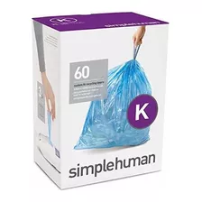 Simplehuman Code K - Bolsas De Basura Con Cordón, Ajuste Pe