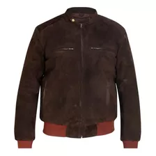 Chaqueta De Gamuza Bomber O Aviador 