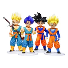  Figuras Anime Dragon Ball Z Gohan Trunks Super Saiyajin