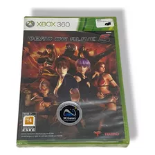 Dead Or Alive 5 Xbox 360 Lacrado Envio Rapido!