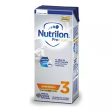 Leche De Fórmula Líquida Sin Tacc Nutricia Bagó Nutrilon Profutura 3 Sabor Neutro En Brick X 90 Unidades De 200g - 12 Meses A 2 Años