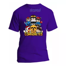 Playera Compadretes Varios Colores Todas Las Tallas