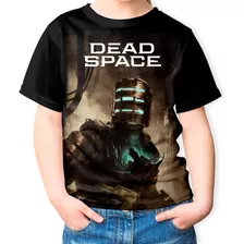 Camiseta Infantil Adulto Dead Space Remake Isaac Clarke Game