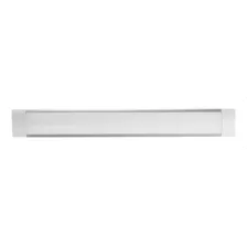 Tubo Lampara Led 18w 60cm Ultradelgada Opaca Luz Blanca Color Blanco