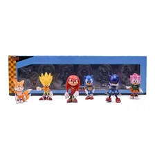 Sonic Set 6 Personajes Con Caja