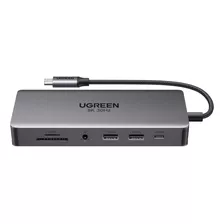 Dock Station Ugreen Revodok Pro 11 En 1 Usb/hdmi/rj45 Y Más