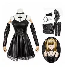 Cosplay Disfraz Misa Amane Deathnote Anime Gótico