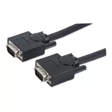 Cable Vga Manhattan 337342 30 M Macho-macho Negro