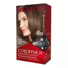 Revlon - Colorsilk - Castaño Mediano Cenizo - 40