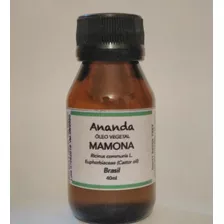 Óleo Mamona(rícino)500ml 100%puro Prensado Frio Aromaterapia