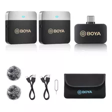 Boya By-m1v4 Micrófono Solapa Inalámbrico Para Android