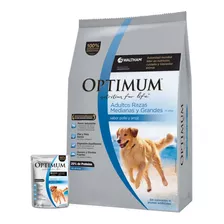 Alimento Perro Optimum Adulto Raza Grande 3 Kg + Promo!