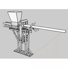 Projeto 3d Prensa Tijolo Ecológico + Lista De Materiais