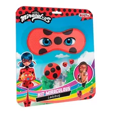 Kit Miraculous Ladybug Com Máscara, Ioiô E Brincos - Rosita