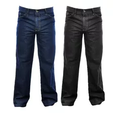 Calça Jeans Masculina Tradicional Trabalho Kit 4 Uni Frete G