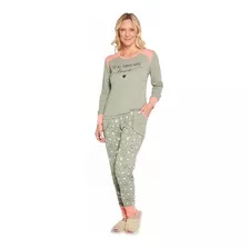 Pijama Invierno Mujer M/larga Pantalón Dulce Catalina 1956e