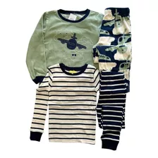 Carters Set Pijamas 4 Piezas Magas Largas T2 T3 T4 T5 T6