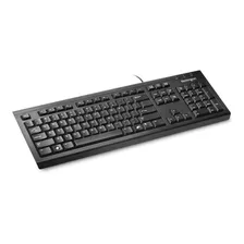 Teclado Antiderrame For Life Usb Negro