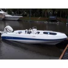 Lancha Bahamas Fisher 490 Con Honda 60 Hp 4t