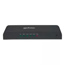 Video Splitter Manhattan Hdmi Uhdtv 4k 30hz 207515 /v /vc Color Negro