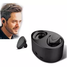 Doble Mini Manos Libres Q29 Bluetooth + Base Carga Portátil