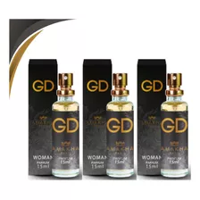 Kit 3 Perfumes Femininos G D 15ml - Amakha Paris - Promoção